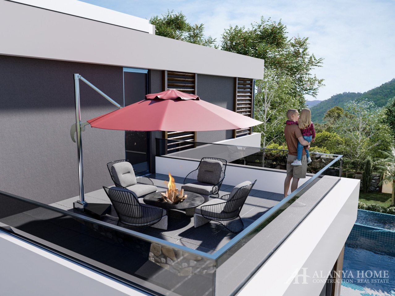 Продаются виллы в Rumi Villas в Инжекум Аланья Анталья Турция